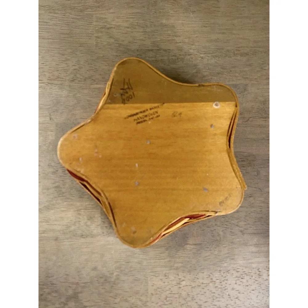 Longaberger 2001‎ Shining Star Basket Set With Wrought Iron Stand